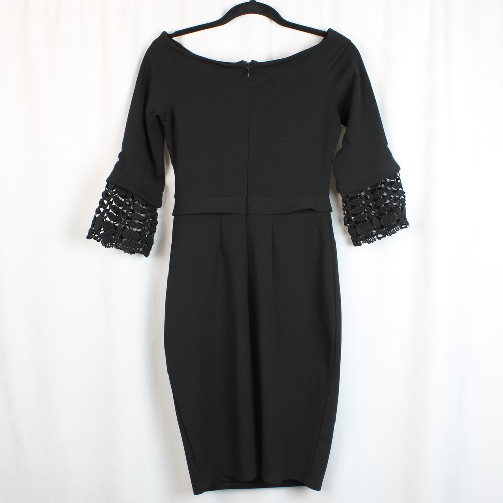 City Goddess Black Cocktail Dress - Picture 6 of 7